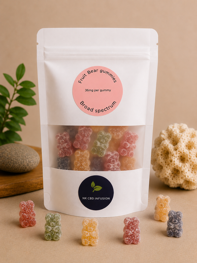 Fruit Bear Gummies 36mg Pack of 25