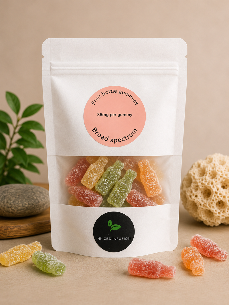 Fruit Bottles Gummies Broad Spectrum 36mg